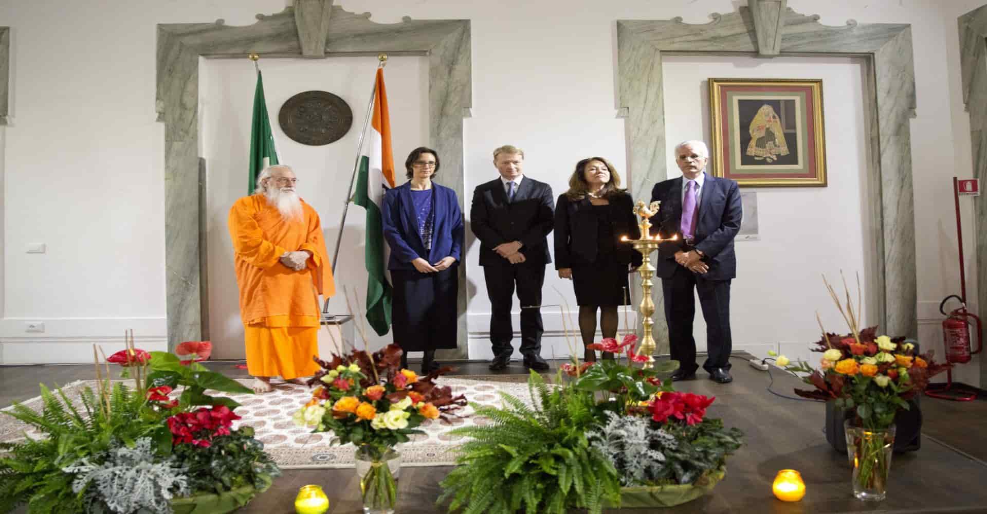 Dipavali all'Ambasciata dell'India a Roma