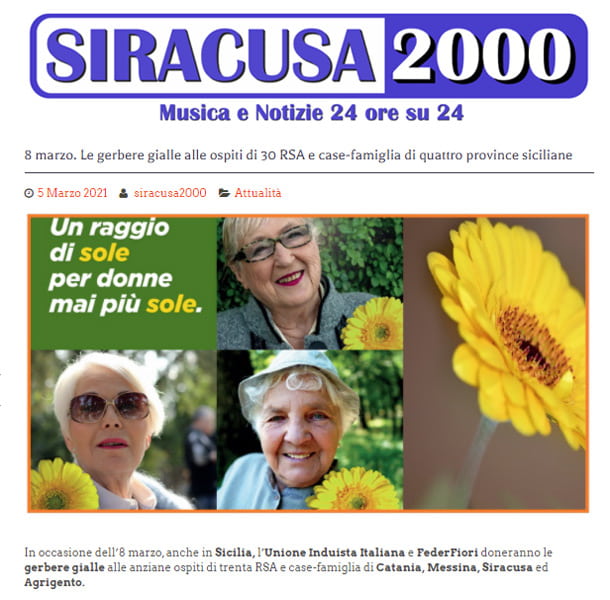 Siracusa 2000: DA FEDERFIORI UN 