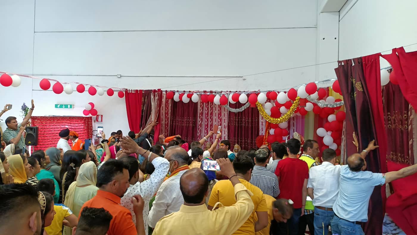 Inaugurazione tempio Castelverde