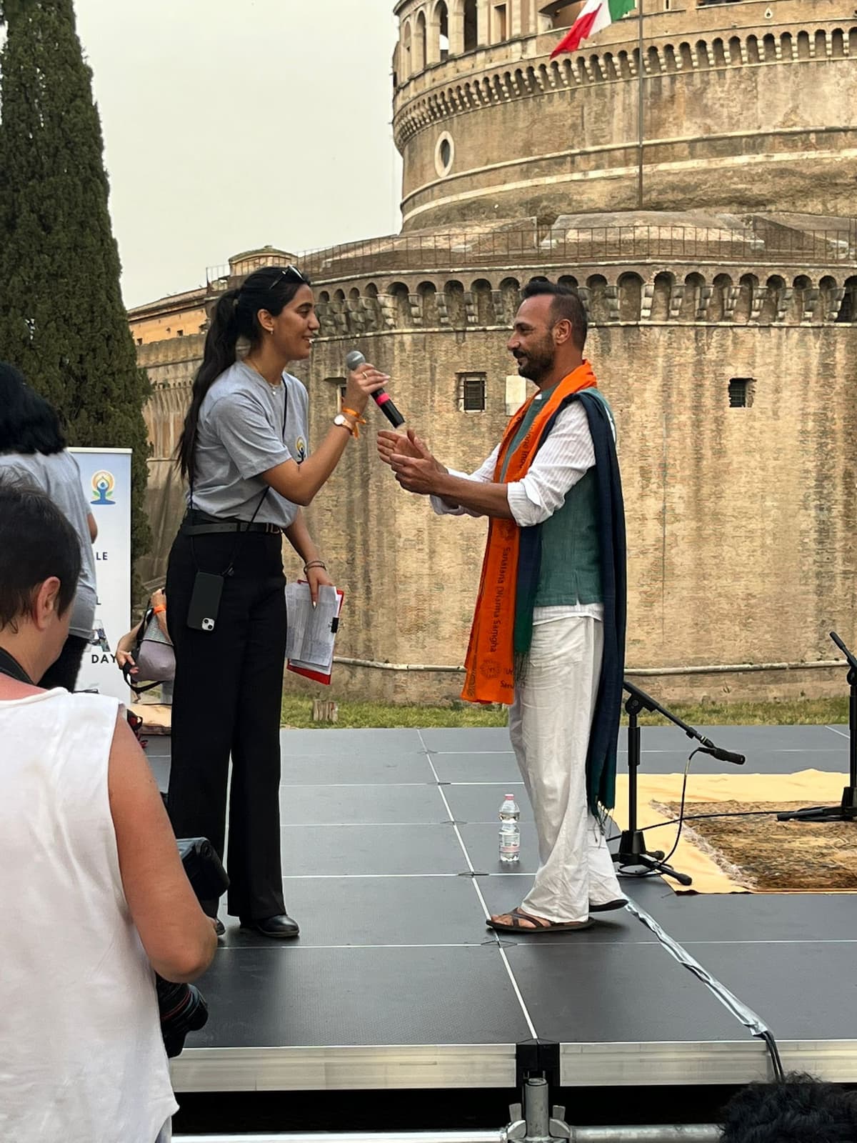 Yogaday 2024 Roma Castel Sant'Angelo