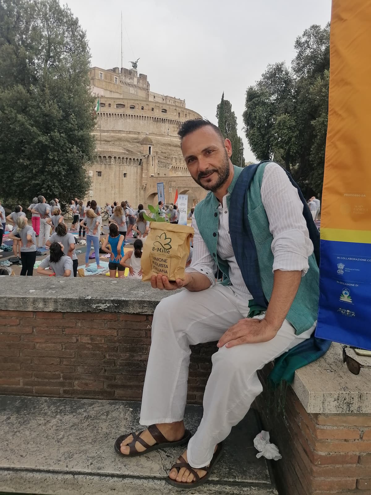 Yogaday 2024 Roma Castel Sant'Angelo