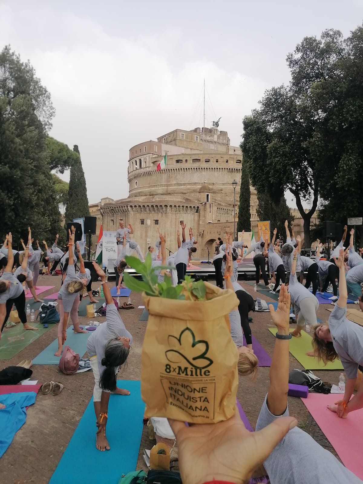 Yogaday 2024 Roma Castel Sant'Angelo