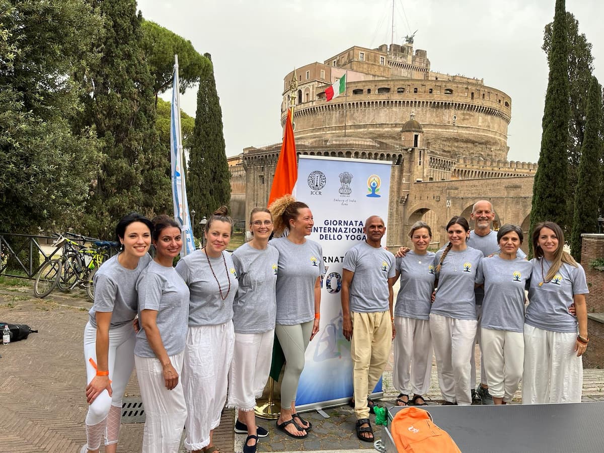 Yogaday 2024 Roma Castel Sant'Angelo