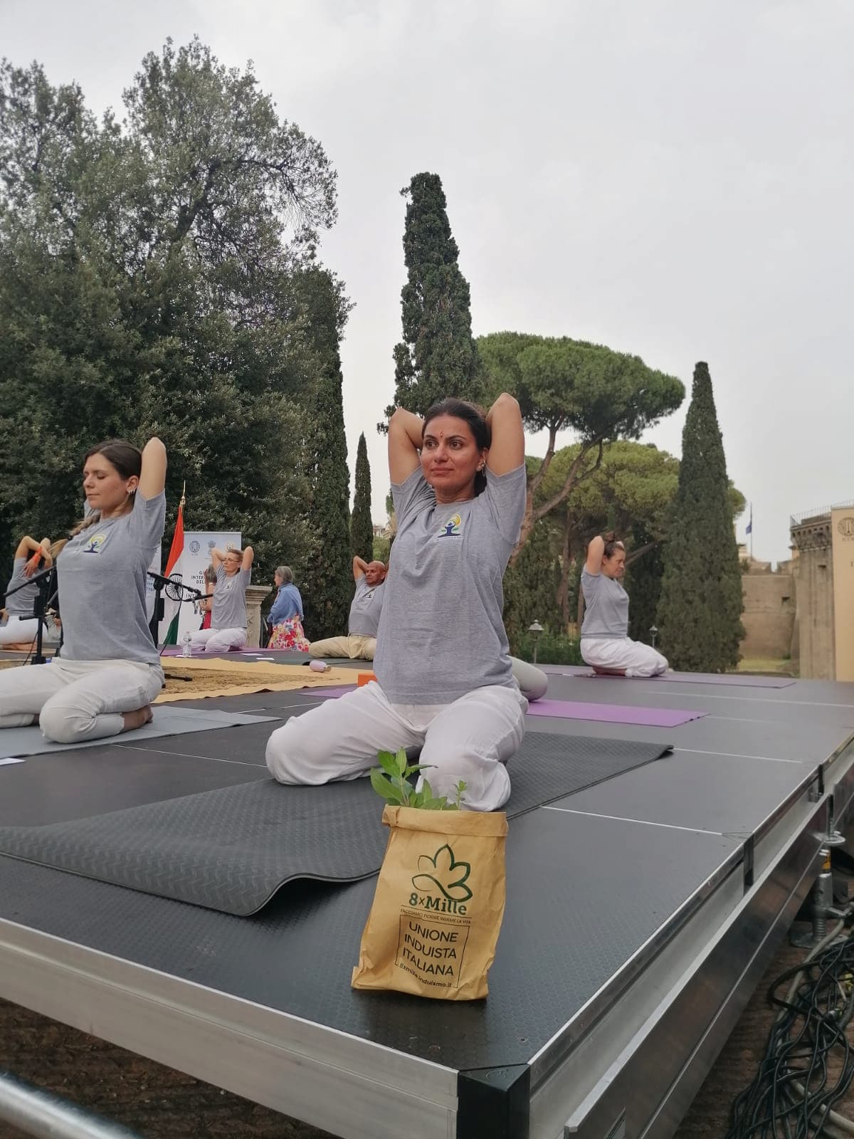 Yogaday 2024 Roma Castel Sant'Angelo