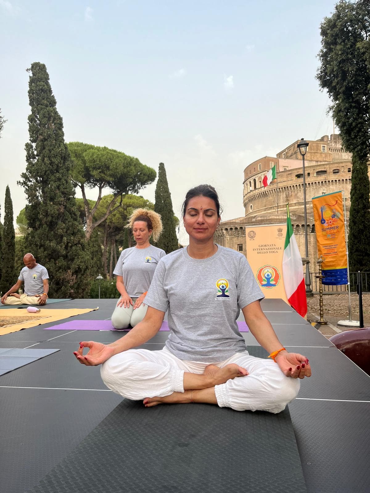 Yogaday 2024 Roma Castel Sant'Angelo